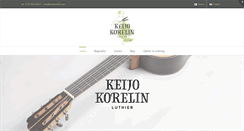 Desktop Screenshot of keijokorelin.com